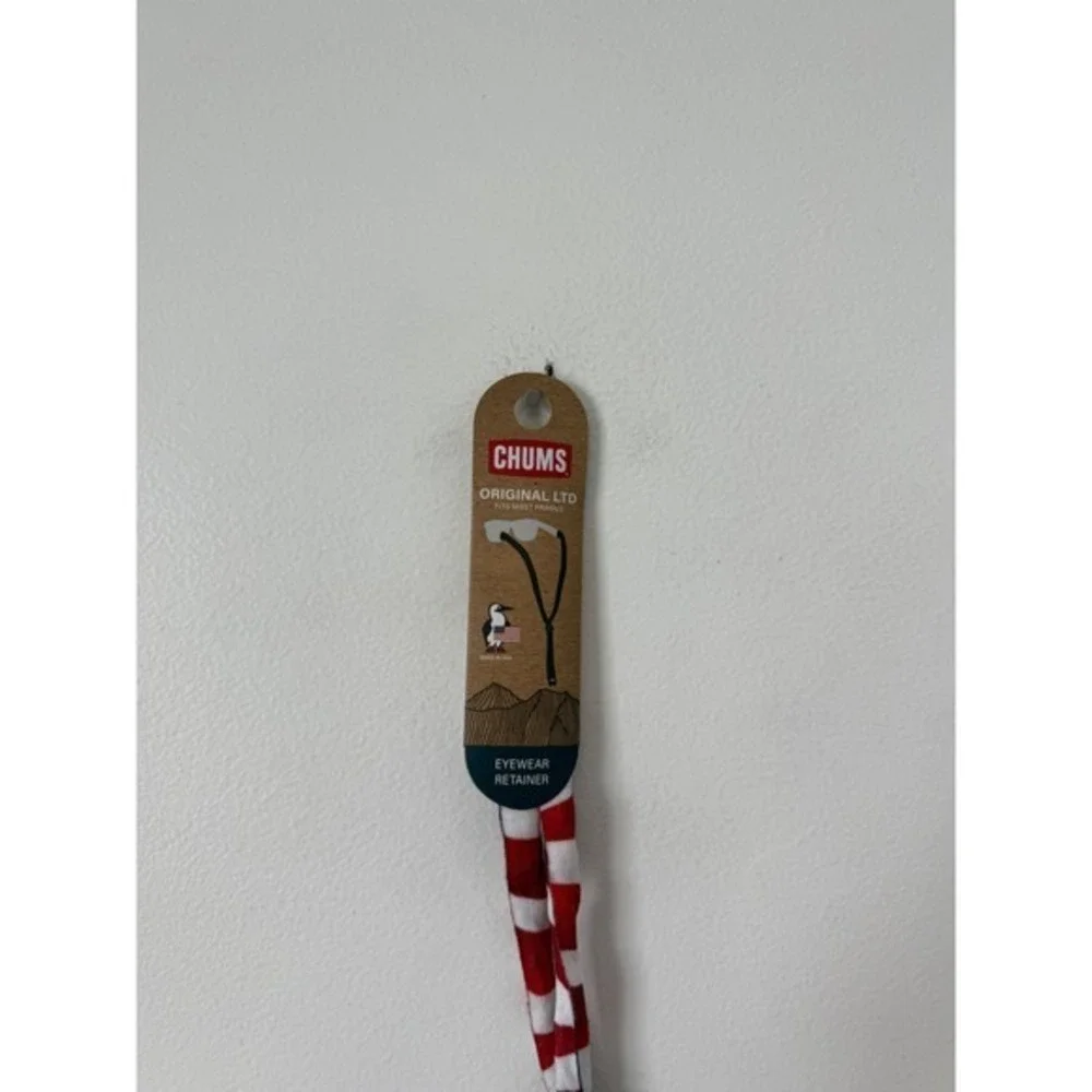 CHUMS Original Patterns Eyewear Retainer – American Flag – NWT
